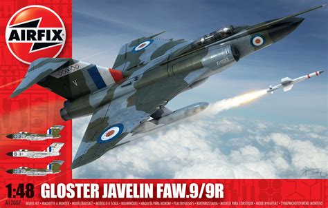 Airfix Gloster Javelin FAW 9 9R 1 48 Scale Model In Box Review