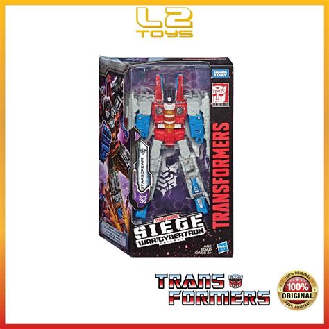 Transformers Toys Generation War For Cybertron Voyager Wfc S24 Starscream Action Figure Siege