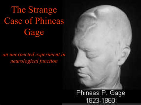 The Strange Case Of Phineas Gage