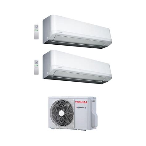 Toshiba DAISEIKAI LIGHT R32 Climatizzatore A Parete Dual Split Inverter