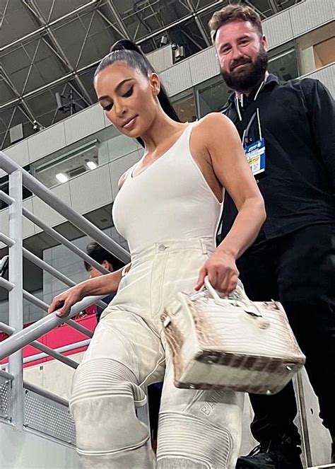 Kim Kardashian Steps Out With A Super Rare Herm S Handbag Worth Upwards