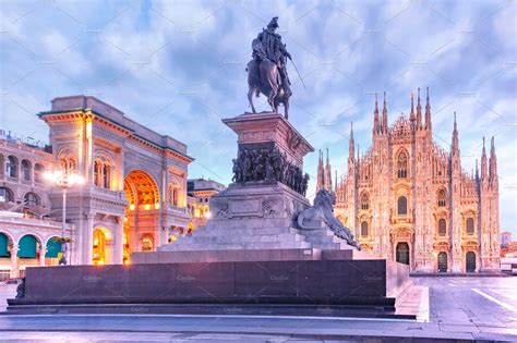 Piazza del duomo in milan italy stock photo containing duomo and milan ...