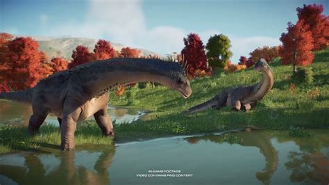 Jurassic World Evolution 2 Late Cretaceous Pack Launch Trailer Youtube