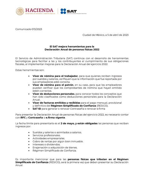 Satmx On Twitter Comunicadosat El Sat Da A Conocer Mejoras Y