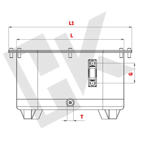 Hydraulic Steel Unit Tank 70 Lt