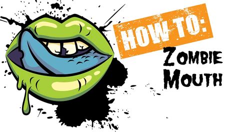 Zombie Mouth Drawing at PaintingValley.com | Explore collection of ...