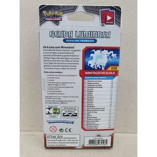 Pokémon TCG Starter Deck Pokémon Geada Luminosa Sol e Lua 3 Sombras