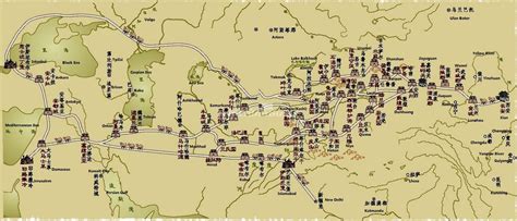 The Map Of Silk Road China Silk Road Travel 57 Off