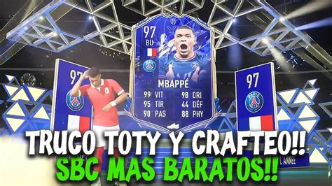 El Mejor Truco Para Sacar Toty Y Hacer Sbc Mas Baratos Metodo Crafteo