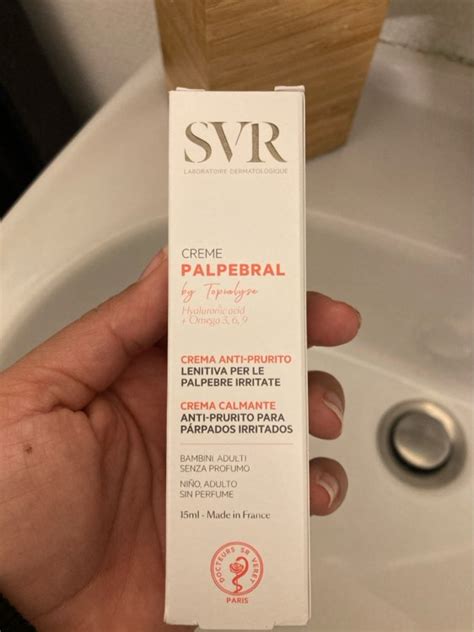 Laboratoire SVR Topialyse Palpébral Crème apaisante 15ml INCI Beauty