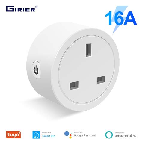 Tuya A Wifi Smart Plug Socket Malaysian Energy Metering Timer