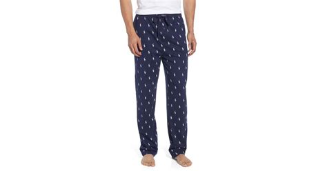 Polo Ralph Lauren Aopp Pajama Pants In Blue For Men Lyst