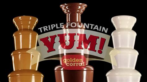 Golden Corral Triple Fountain Yum TV Spot - iSpot.tv