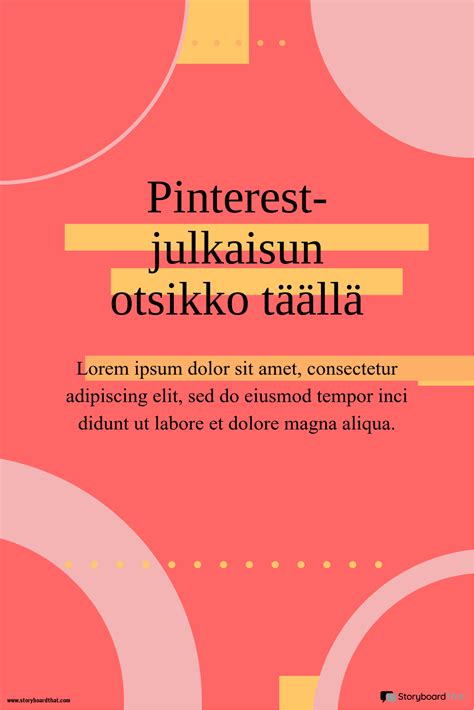 Yrityksen Pinterest Malli Storyboard Par Fi Examples