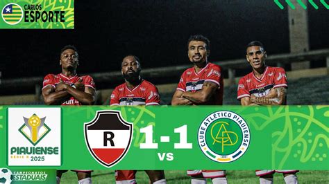 Atlético Piauiense X Ríver - River x Atlético-PI. Campeonato piauiense 2024, melhores momentos do ...