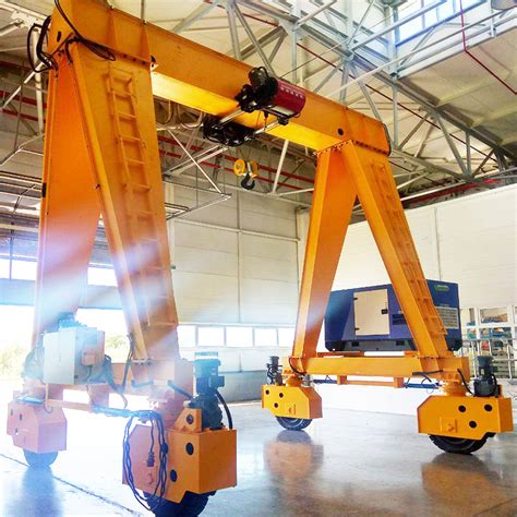 RTG Type Rubber Tyred Mobile Gantry Crane