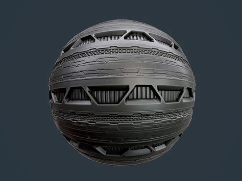 Sci Fi Military Seamless PBR Texture 123 Texture CGTrader