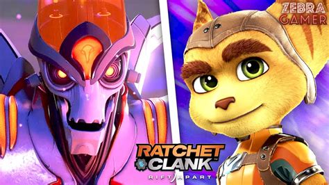 Ratchet Clank Rift Apart All Bosses Zebratastic Moments YouTube