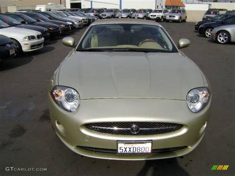 Winter Gold Metallic Jaguar Xk Xk Convertible Photo