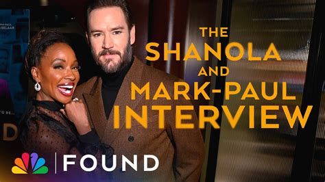 On Set Bffs Shanola Hampton And Mark Paul Gosselaar Interview Each