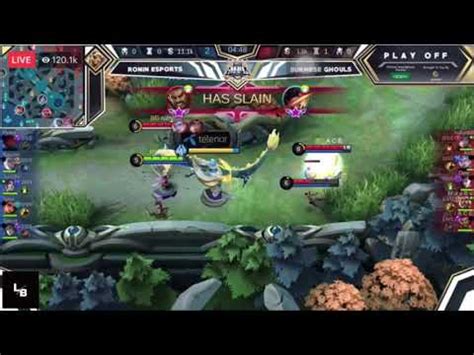 Burmese Ghouls Vs Onin Esports Game Myanmar Mpl Season Grand