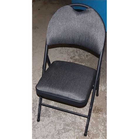 Store Return Folding Chair Stained