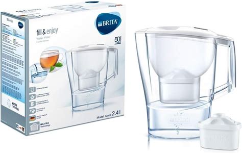 Brita CARAFFA FIL Aluna Caraffa Filtrante Con 1 Filtro Maxtra 2 4l