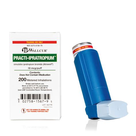 Practi Ipratropium Inhaler Cfc Free ×5 1025008 Wallcur 667tr