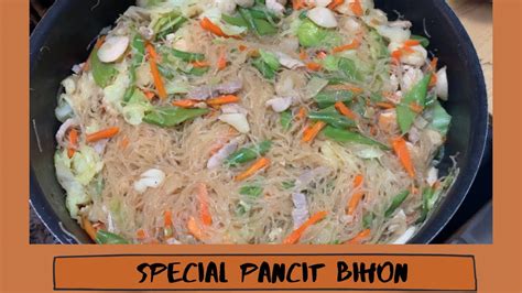 How To Make Pancit Bihon Youtube