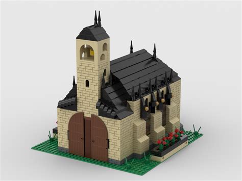 Lego® Custom Instructions Modular Church