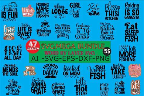 Svg Mega Bundle Bundle · Creative Fabrica