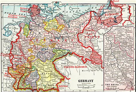 Mapa De Alemania 1914