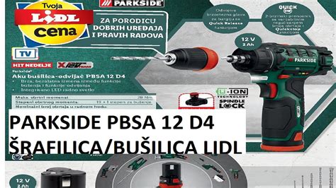 Parkside Pbsa D Bu Ilica Rafilica Iz Lidla Youtube