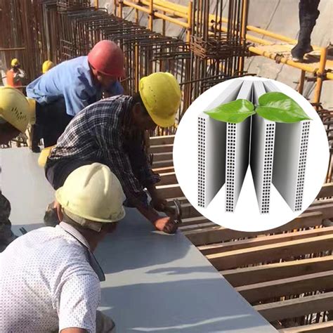 Reusable 60 100 Times PP PVC Plastic Formwork Board China Plastic