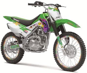 Kit de base gráfica KLX 140 RF Throwback Green Senge 2021 2022