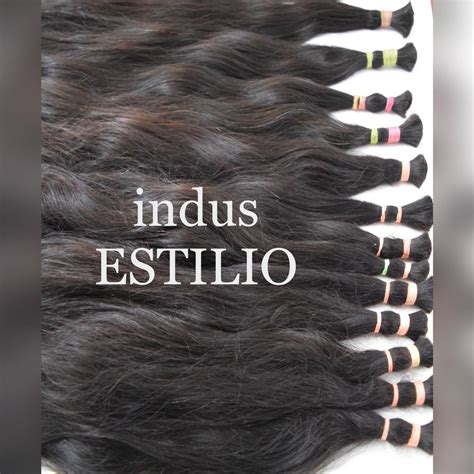 Black Human Hair Premium Remy Bulk Single Drawn For Wholesaler At Rs