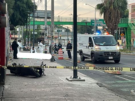 Motociclista Pierde La Vida Al Perder El Control En Azcapotzalco Nr