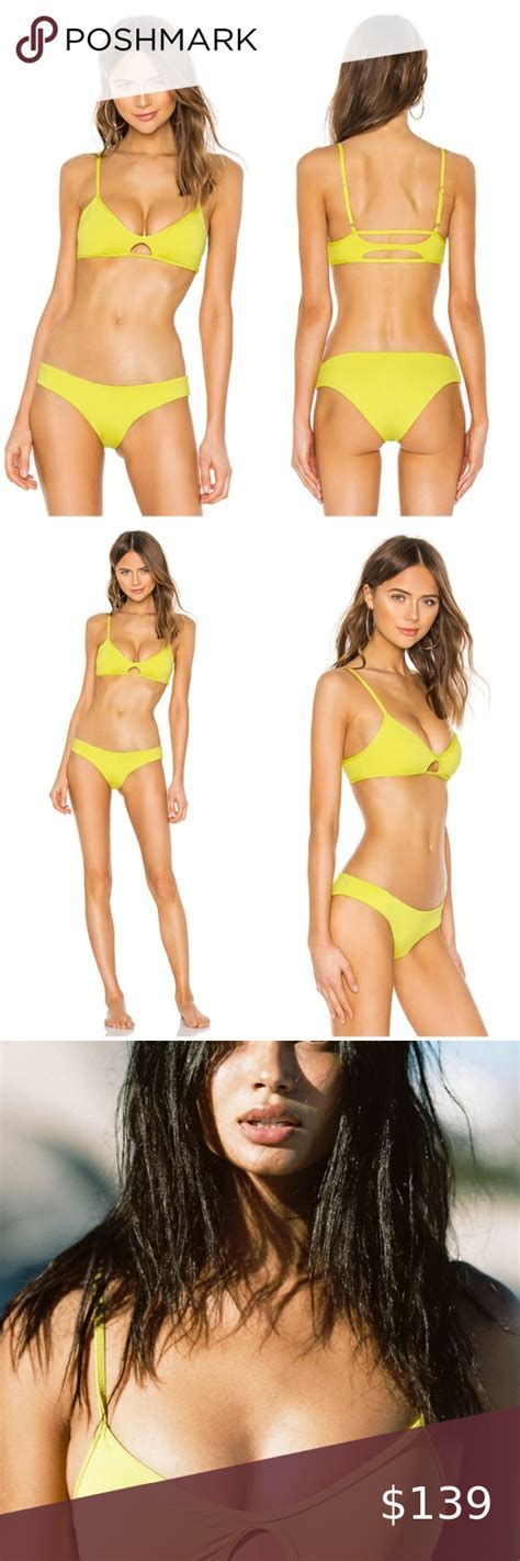 Nwt L Space Ross Rachel Bikini Set Limelight Green In Bikini Set