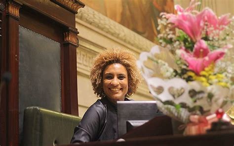 Marielle Franco Vereadora Do PSOL E Ativista Social Do Rio De Janeiro