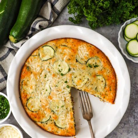 Savory Zucchini Pie Andi Anne