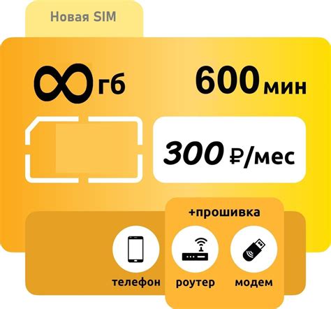 Sim карта Сим карта Безлимитный интернет 300рубмес Вся Россия Вся