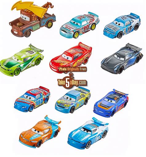 Take Five A Day Blog Archive Mattel Disney Pixar Cars Piston Cup