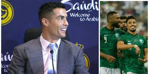 كريستيانو رونالدو لا أنسي فوز المنتخب السعودي على الأرجنتين في مونديال