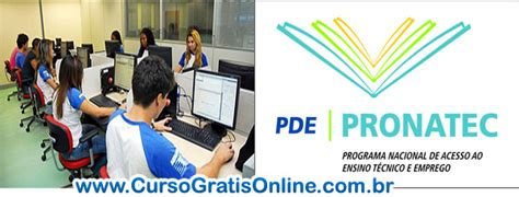 PRONATEC 2018 Cursos Inscrições e Informações CURSOS GRATUITOS