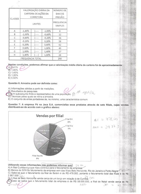 Prova Estat Stica Unip Estat Stica Unip