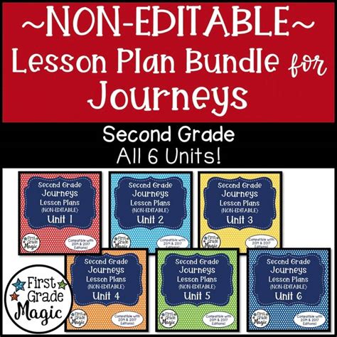 Journeys Second Grade Lesson Plans