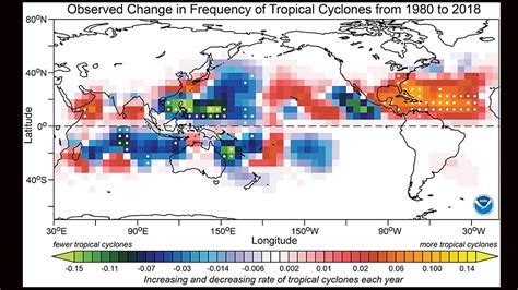 Climate Change Is Influencing Where Tropical Cyclones Happen Most