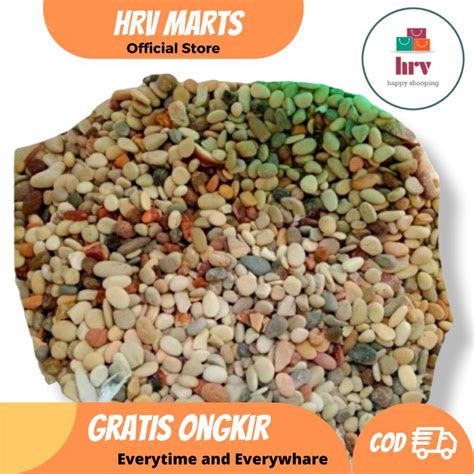 Jual Batu Pancawarna Panca Warna Mix Colour Hiasan Akuarium Dan Taman