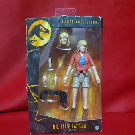 Mattel Jurassic World Amber Collection Dr Ellie Sattler Figure 13 23 Picclick Ca