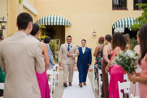 Queer Microwedding at Hotel El Convento, Old San Juan, PR